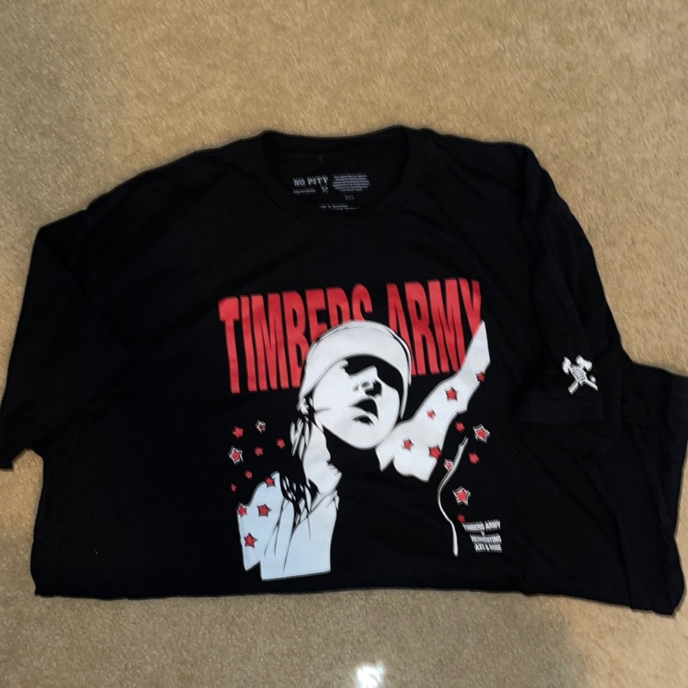 No Pity 2018 Timber’s Army T-shirt Size XXL